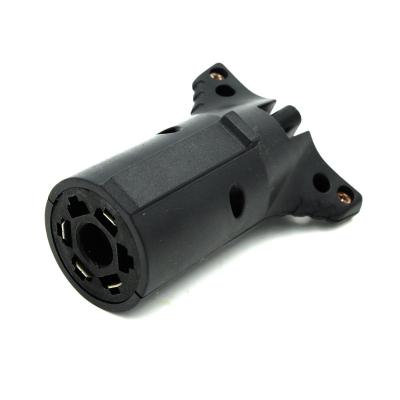7 Way Round Blade to 4 Way Flat Trailer Wiring Adapter