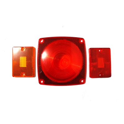 3 Piece Replacement Lenses - 2 Red, 1 Amber